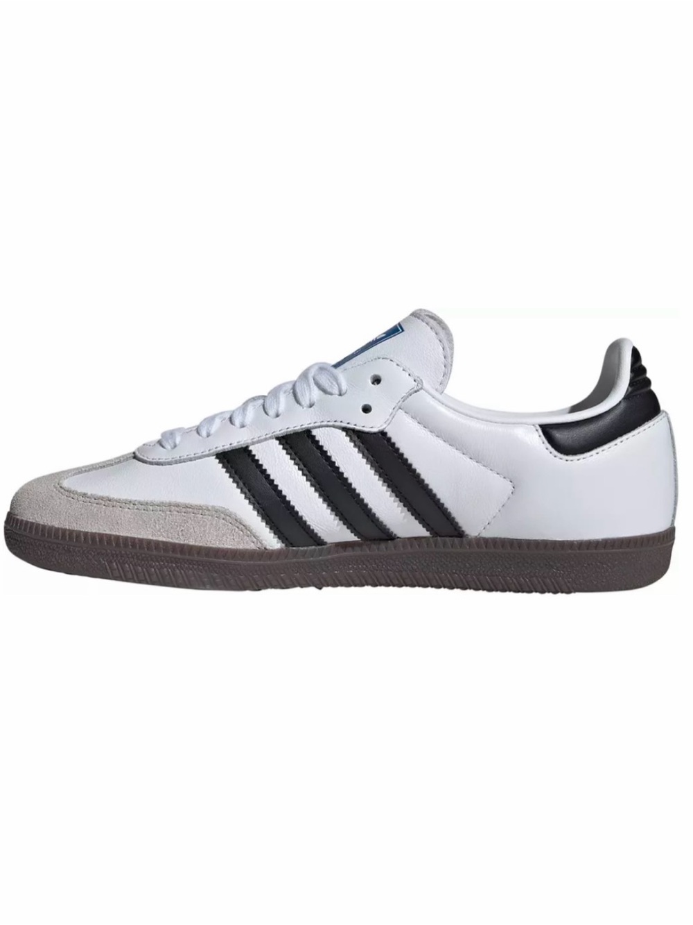 adidas Samba Low-Profile Sneaker in White, Black, Gray - Picture 2 of 12